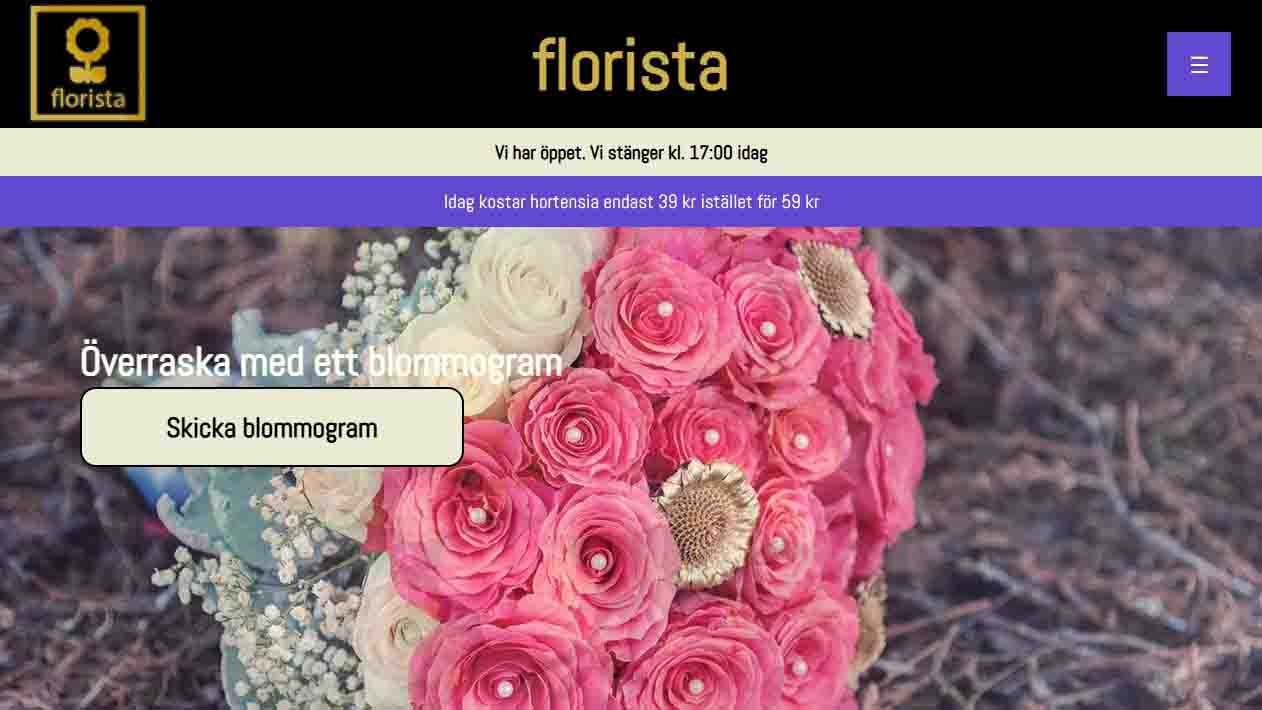 Florista Start View